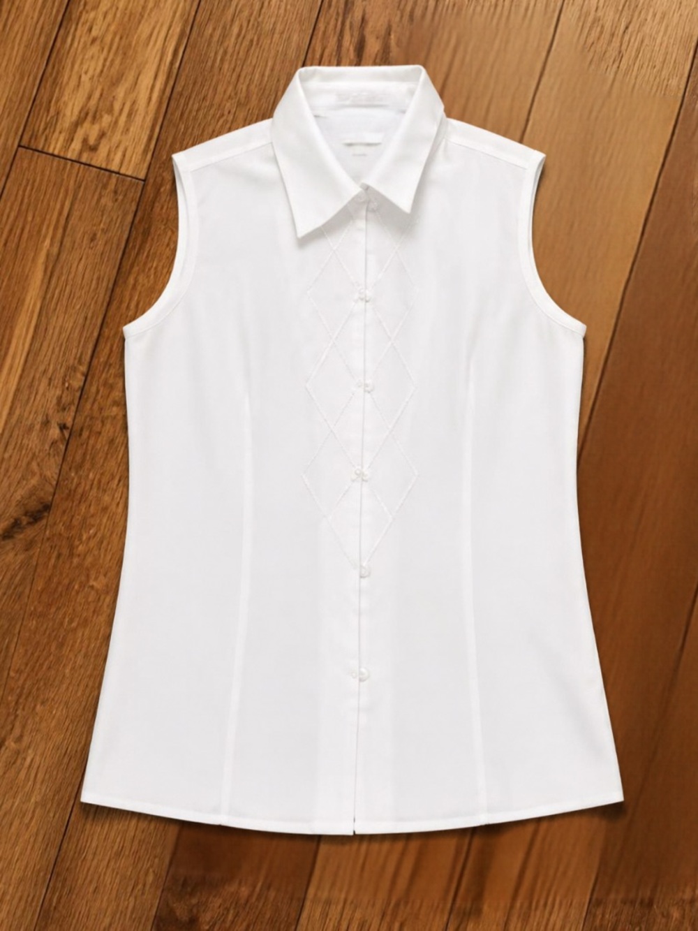 Like New Sleeveless Dress Shirt Size 4
